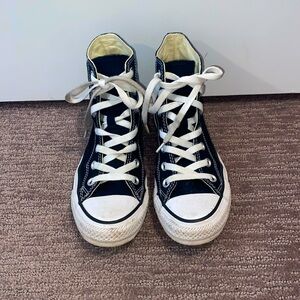 Black High Top Converse